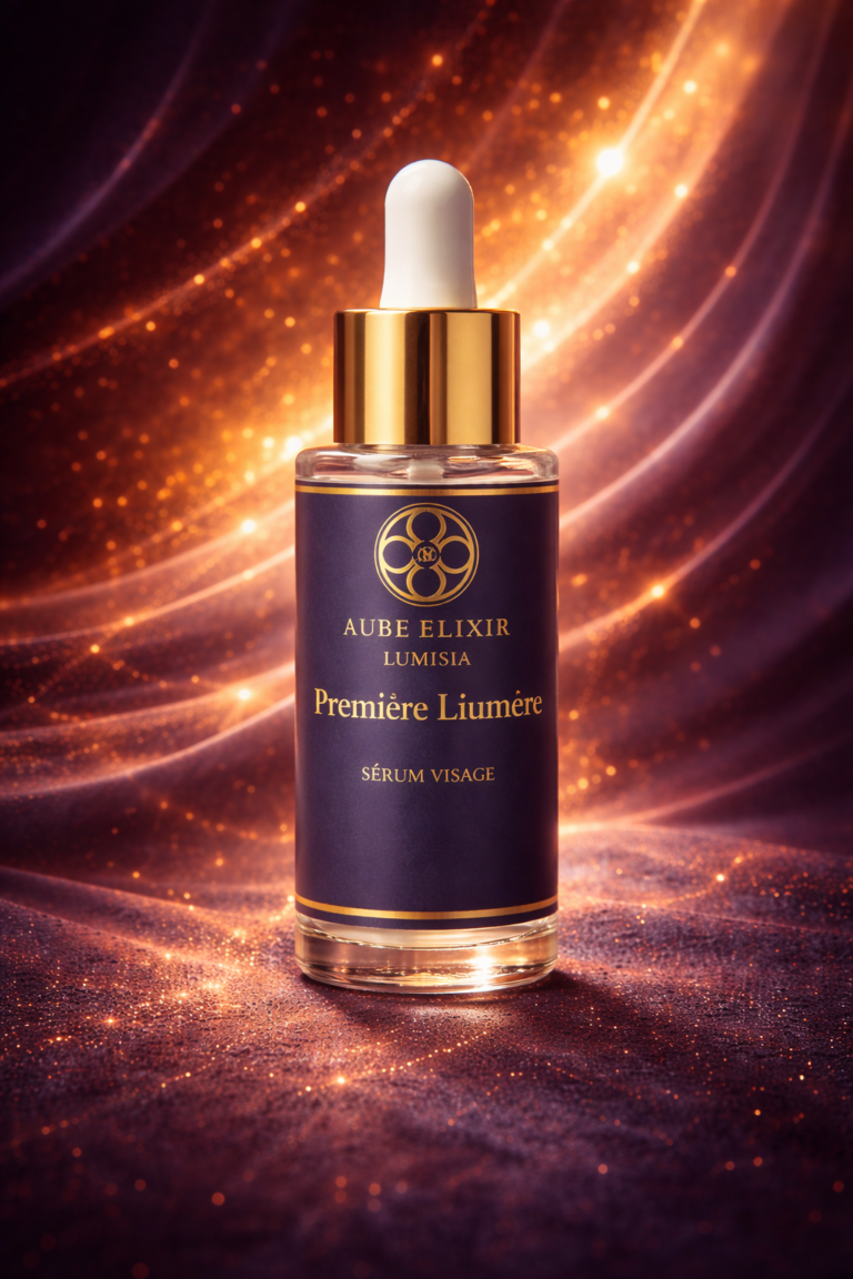 PREMIÈRE LUEUR sérum pour le visage de la gamme LUMISIA par Aube Elixir