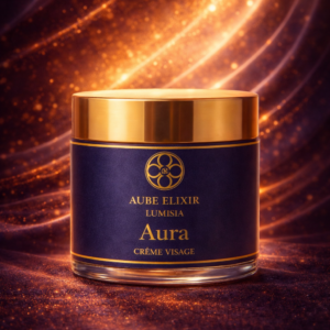 Aura une creme visage de la gamme LUMISIA par Aube Elixir